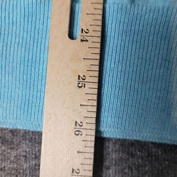 Vtg Peter Millar Crown Cotton Silk Quater Zip Mens Size M Blue Sweater Pullover - Picture 10 of 13